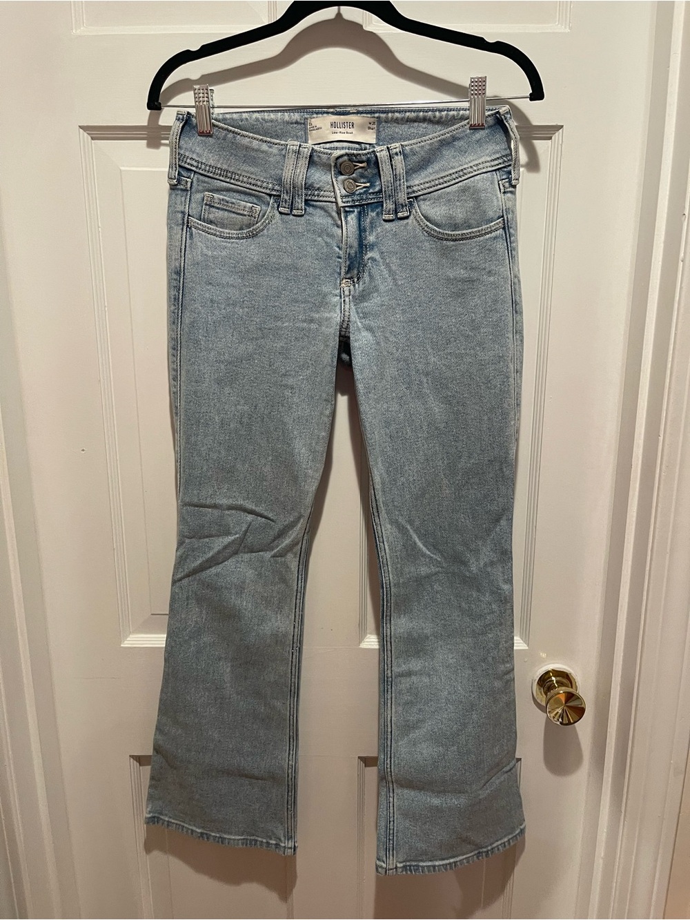 Hollister Light Blue Flared Women's Jeans